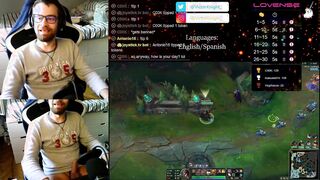 TRYING to play LOL whith my Lovense toys LIVE