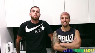 Tattooed Kandy And Elijah Fucked Hard After Sloppy BJ