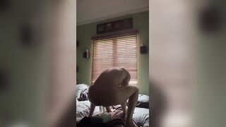 …married man wakes up hungry for his dildo before gettin caught…