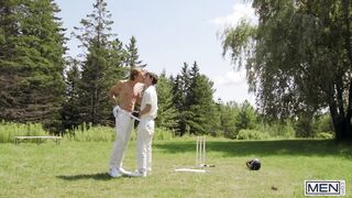 MEN - Sam Ledger Bends Over As Leo Louis Tongue Fucks His Asshole Then Bangs Him In Doggy