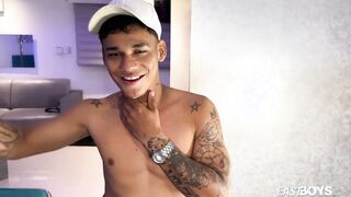 Teenie Latino ample man meat hj by stranger