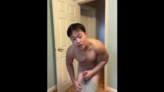 Mischievous Chinese Fellow Jacks His Beefstick