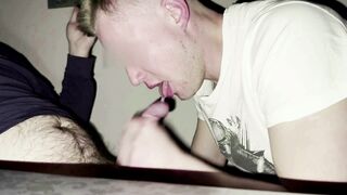 Deep throated CEOs meaty sausage right at the conversation. ASMR