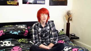 Alexander Daniels Flaunting And Jerking His Uncircumcised Manmeat