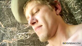 Twunk Ian Madrox Dumps Urinate And Jizm On Dustin Fitch