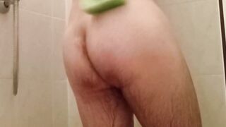 Gergely Molnar - Naked fellow under the bathroom