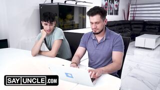 Timid Step-Cousin Becomes his Step Uncles Muse and Hookup Plaything