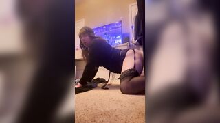 Thic Sissy Man Takes BIG BLACK COCK