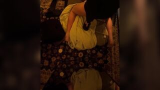 lad backs up on fucktoy