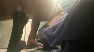 13” boner deep in my assfuck