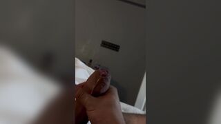 Uncircumcised lollipop leaking