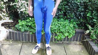 Had To Go Urinate In My Run Pantyhose!