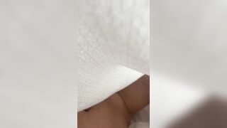 Privately stroking off under the frosts! I can be noticed at any moment!