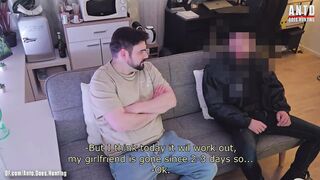 Straight imperious and fit Security Guard Comes Over again to get his good-sized wood fellated While His Girlfri