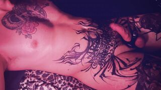 toying with a hitachi on my pink cigar