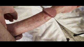 Pushing Fake penis With Jism On Fuck stick POV01