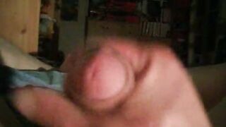 Masturbe (46) with one testicle