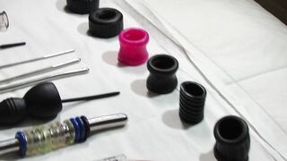 Ginormous Backside cramming sensation fucktoys fresh stuff