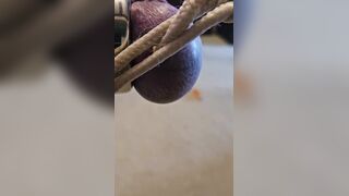 Holding 20 lbs with my sack!