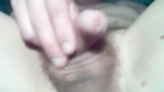 Masturbe (26) with one testicle