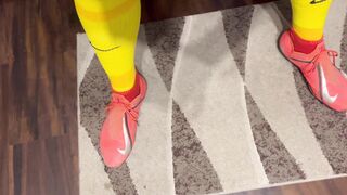 Jack and jism in Soccer cleats and Soccer Socks thru Nike professional