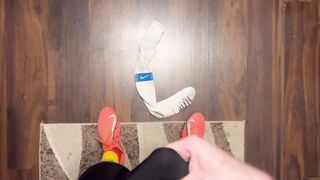 Jack and jism in Soccer cleats and Soccer Socks thru Nike professional