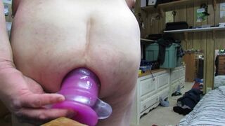 Good-sized Cavern Ass-plug reaming my backside