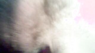 Masturbe (nine) with one testicle