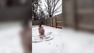 Did anyone order a snow angel?