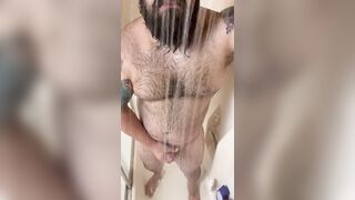 Excellent aged fashioned alone time in the douche