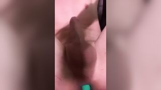 probando juguete por primera vez