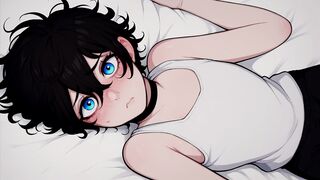 Is Robin Toying With His Faux-cock at Night???