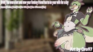 [M4M] You won a bet and now your femboy buddy has to be your wifey for a day