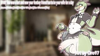 [M4M] You won a bet and now your femboy buddy has to be your wifey for a day