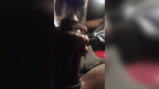 Urinate pig n big black cock