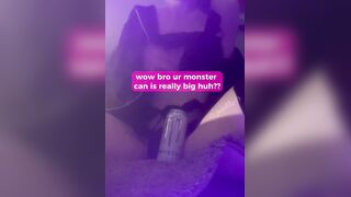 femboy jism countdown with monster can