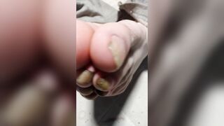 Releasing the Sweetie of My Nude Soles for You