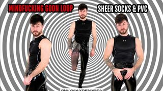 mindfucking goon loop vinyl & sheer socks