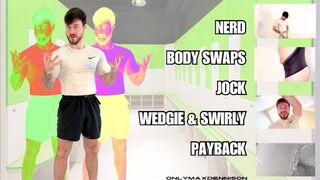 Bore assets exchanges jock wedgie & swirly payback