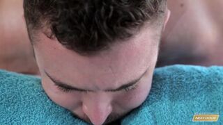 Next Door Mates - Greek Rubdown - Colt Rivers and Arad