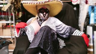 QOS Melania Trump Gigantic Ballsack Silicone Breasts Dominatrix Mega-slut Enormous Ebony Faux-cock Sissy Cheating