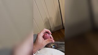 My nutsack glance astounding with jizm running in rivulets from them