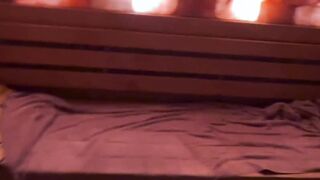 Stranger youngster deep-throated ginormous manstick in sauna