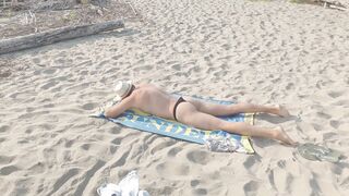 My funky day on the beach