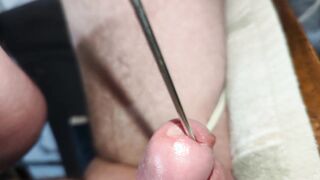 Tearing up my urethra until I have an outstanding climax that lasts a few mins