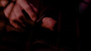 Encaged, frolicking with my fuckpole