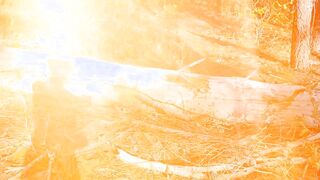 nearly got caught on nature trail