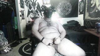 Had to jizz for Baphomet/Lucifera/Satanas