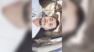 I got caught risky jerk off in public