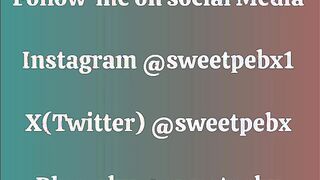 Slamming the faux-cock in my crevasse - sweetpebx